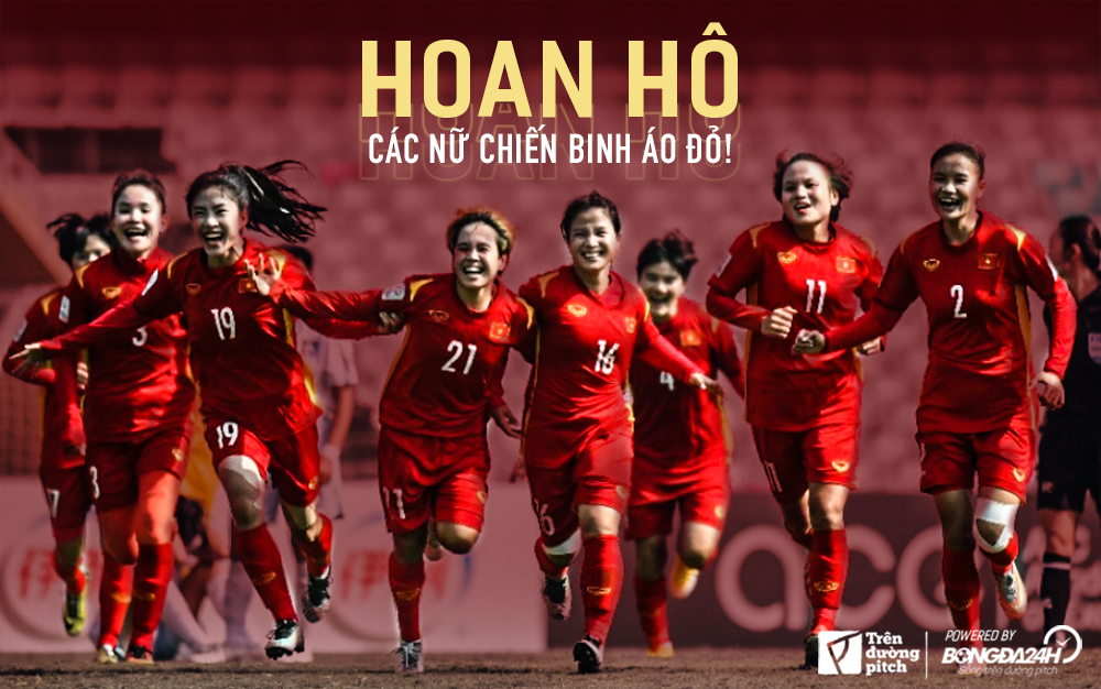 Hoan hô các nữ chiến binh áo đỏ!