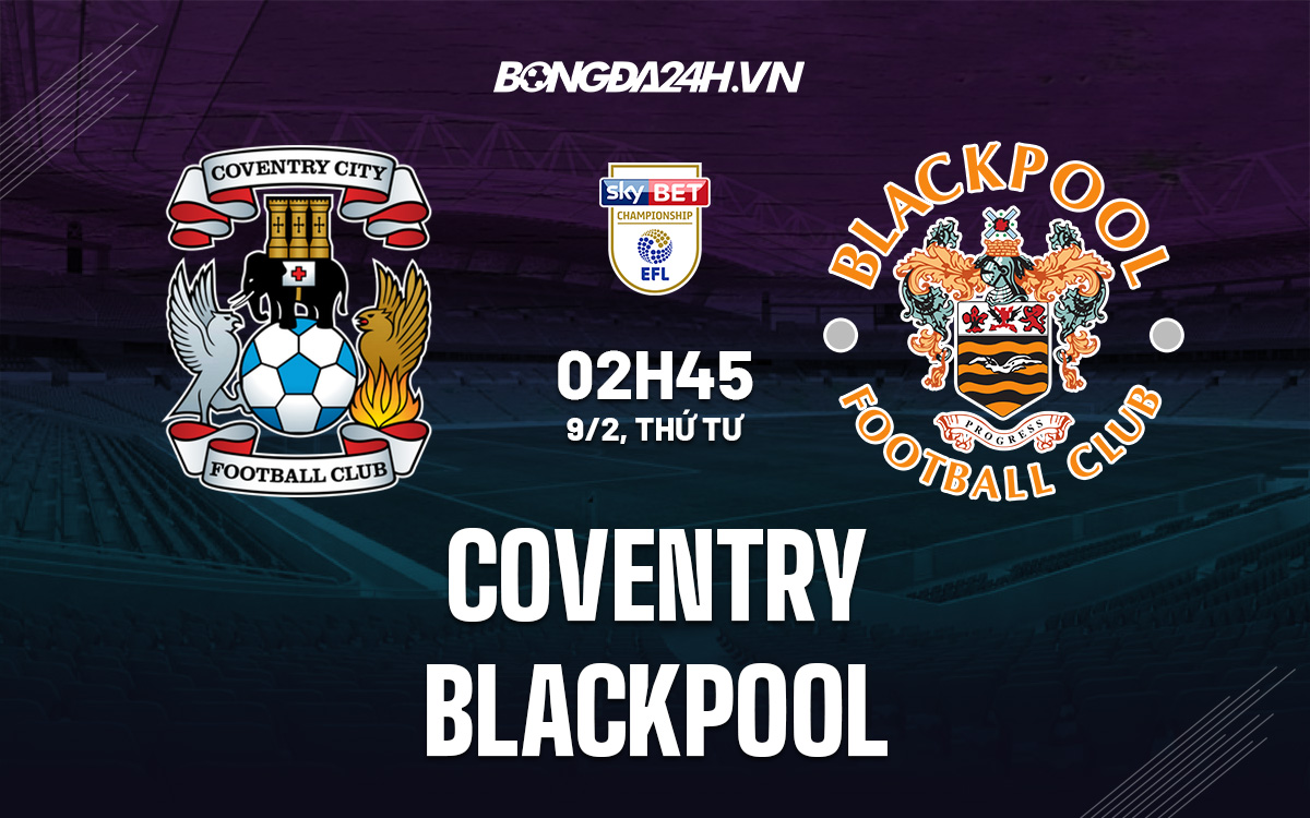 Coventry vs Blackpool