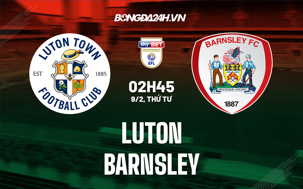 Luton vs Barnsley