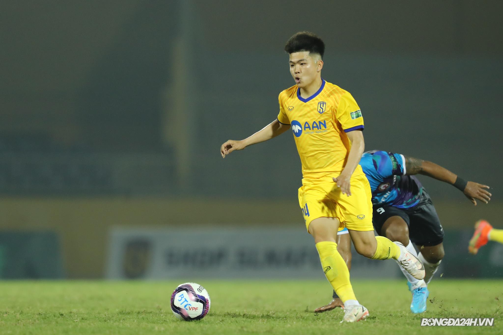 Hồ Khắc Lương SLNA vs Bình Định