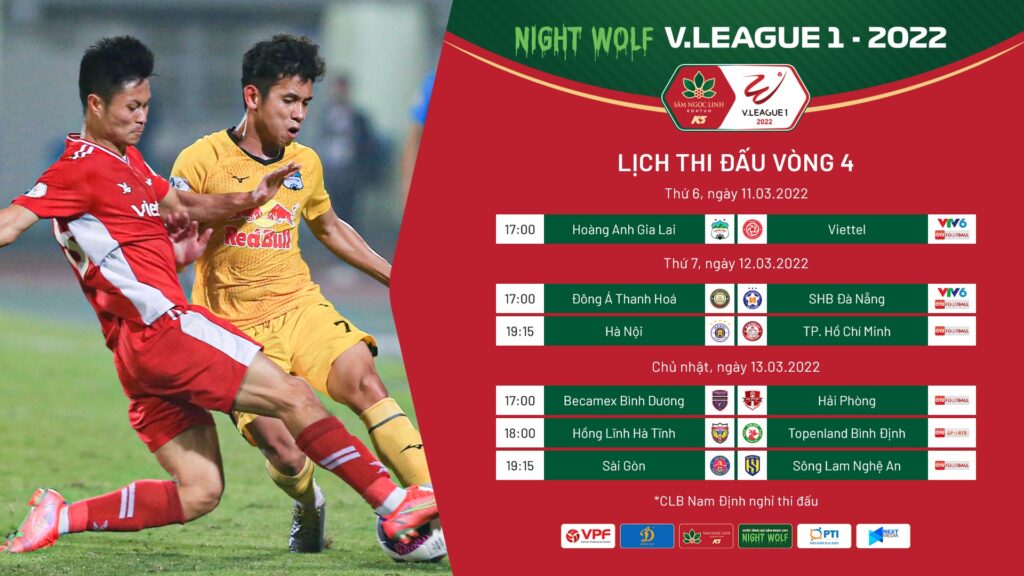 vòng 4 V-League 2022
