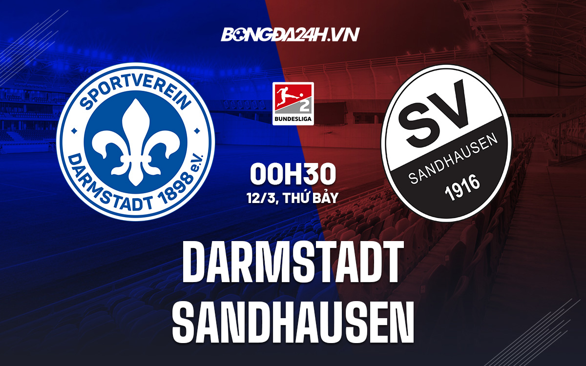 Darmstadt vs Sandhausen