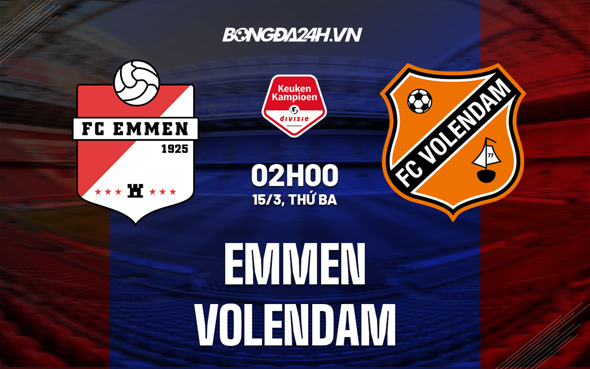 Emmen vs Volendam