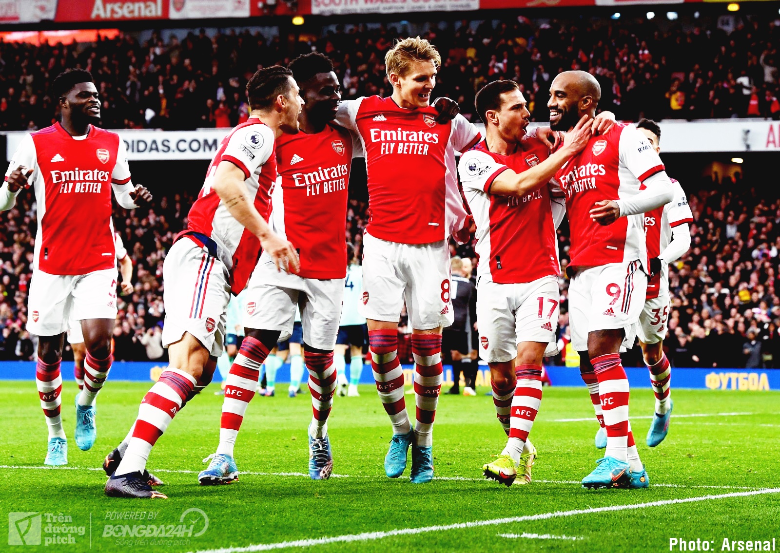 Arsenal chiến thắng và câu chuyện về ông hoàng