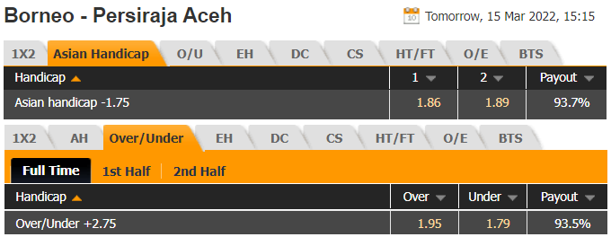 Borneo vs Persiraja Banda Aceh
