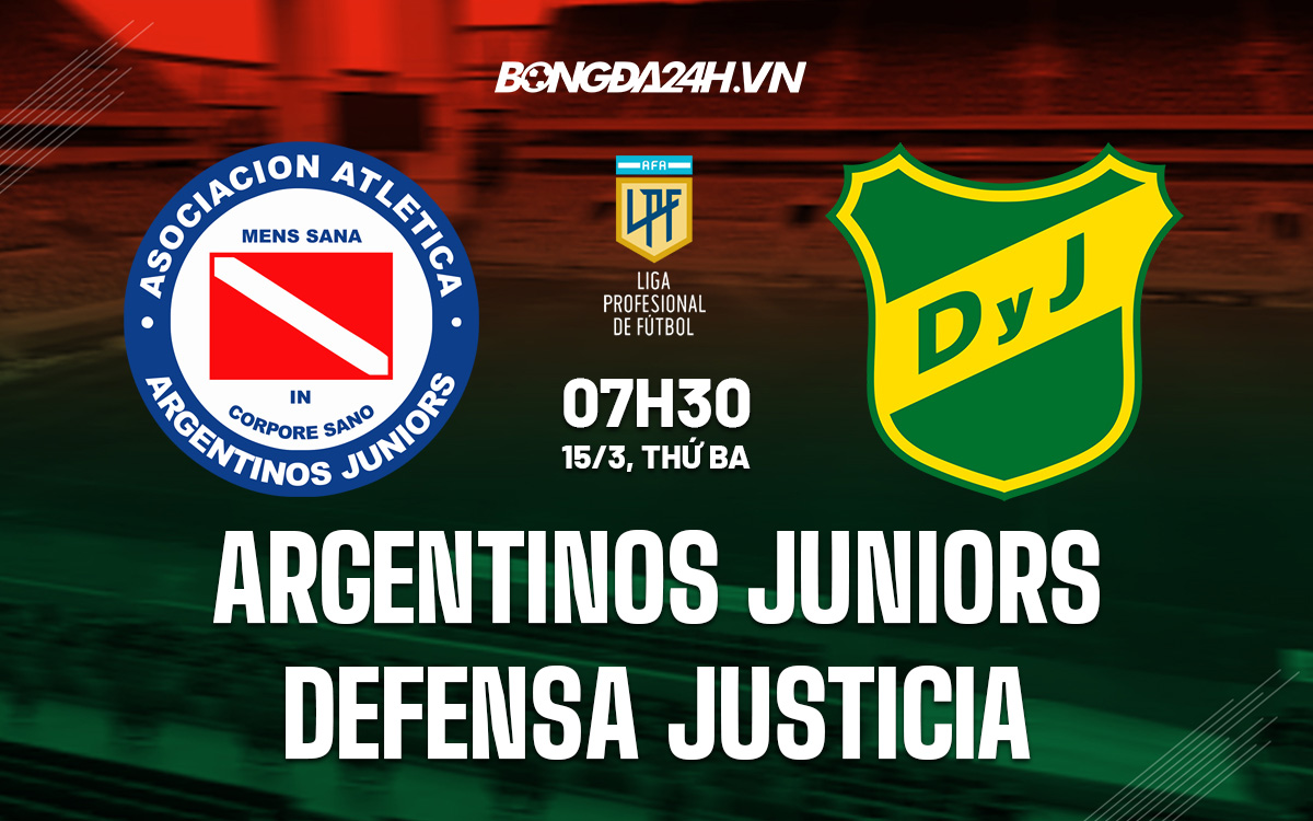 Argentinos Juniors vs Defensa Justicia