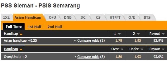 PSS Sleman vs PSIS Semarang