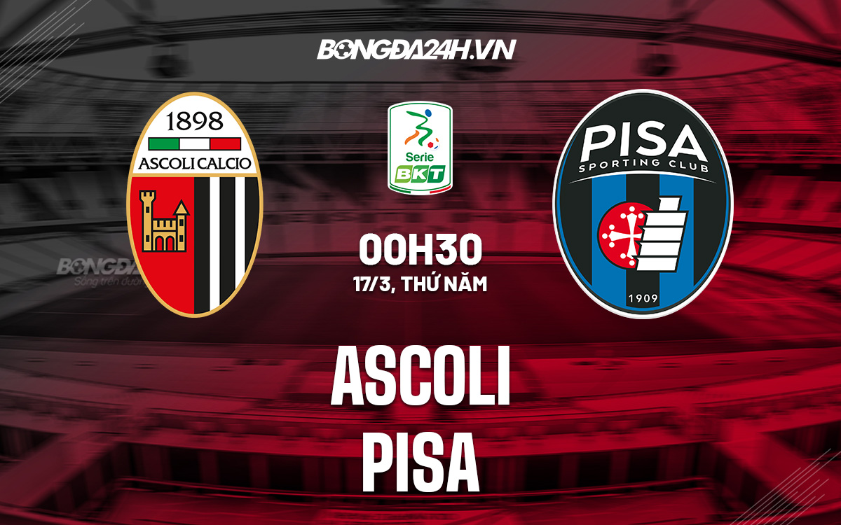 Ascoli vs Pisa