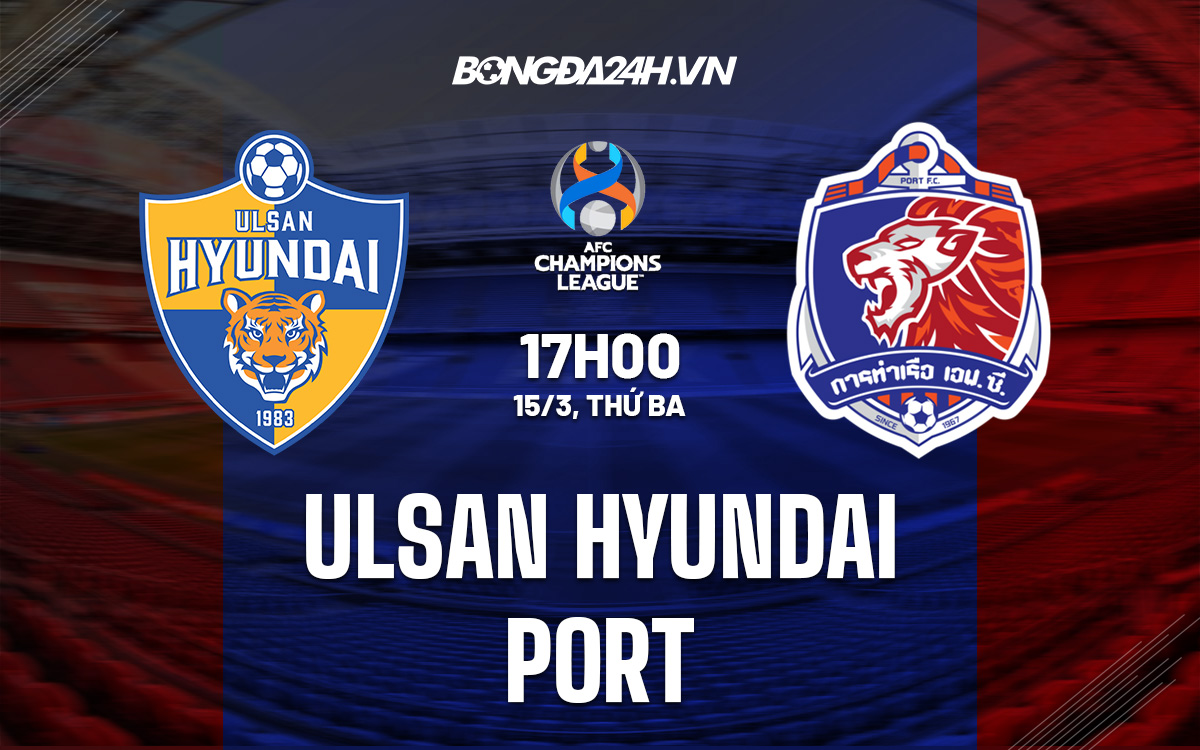 Ulsan Hyundai vs Port