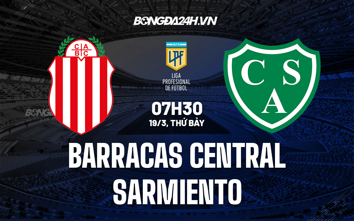 Barracas Central vs Sarmiento