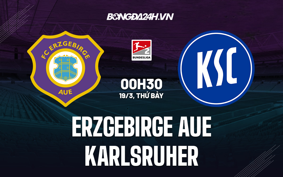 Erzgebirge Aue vs Karlsruher