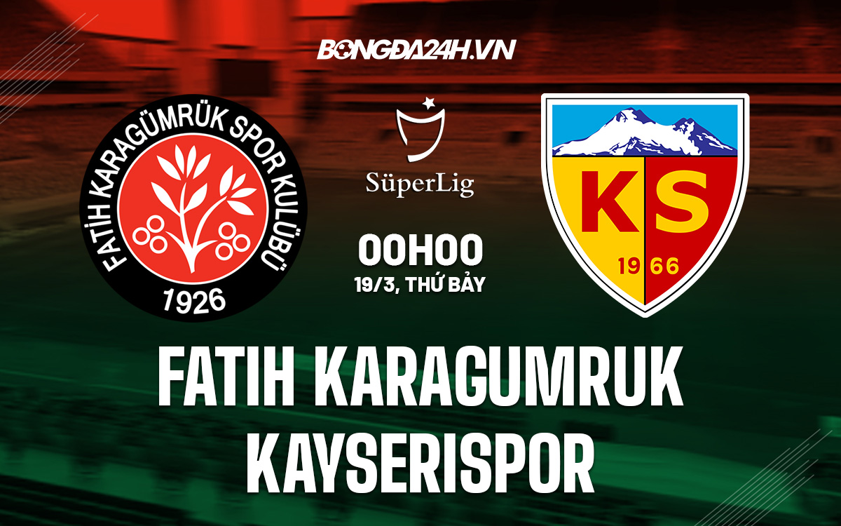 Fatih Karagumruk vs Kayserispor