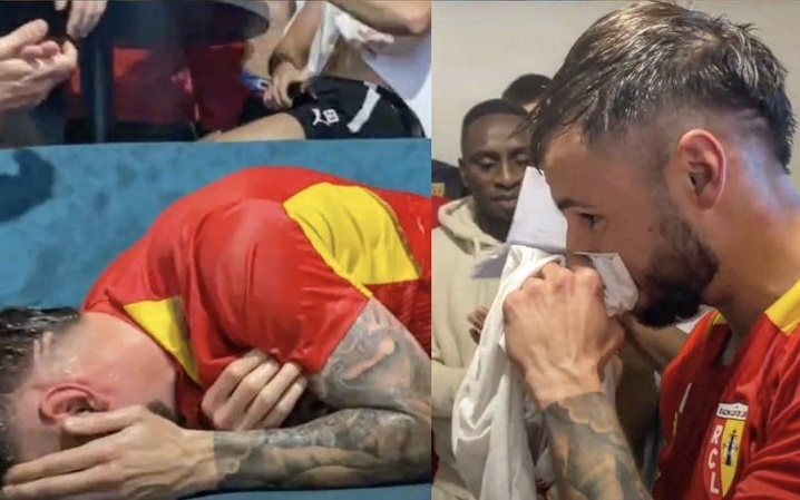 VIDEO: Jonathan Clauss xúc động nghẹn ngào trong lần đầu tiên được gọi lên tuyển Pháp VIDEO: Jonathan Clauss xúc động nghẹn ngào trong lần đầu tiên được gọi lên tuyển Pháp