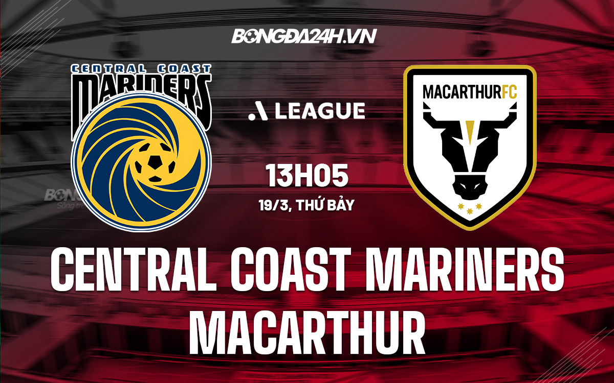 Central Coast Mariners vs Macarthur
