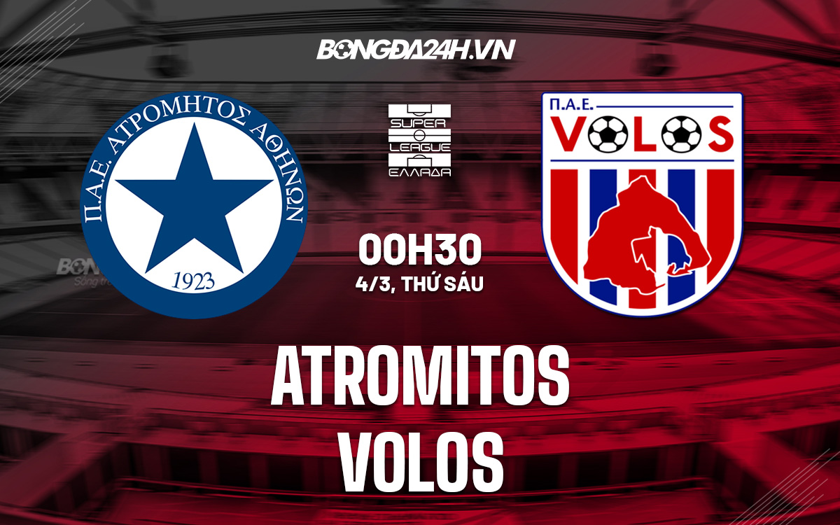 Atromitos vs Volos
