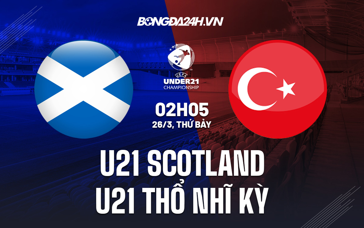 U21 Scotland vs U21 Thổ Nhĩ Kỳ
