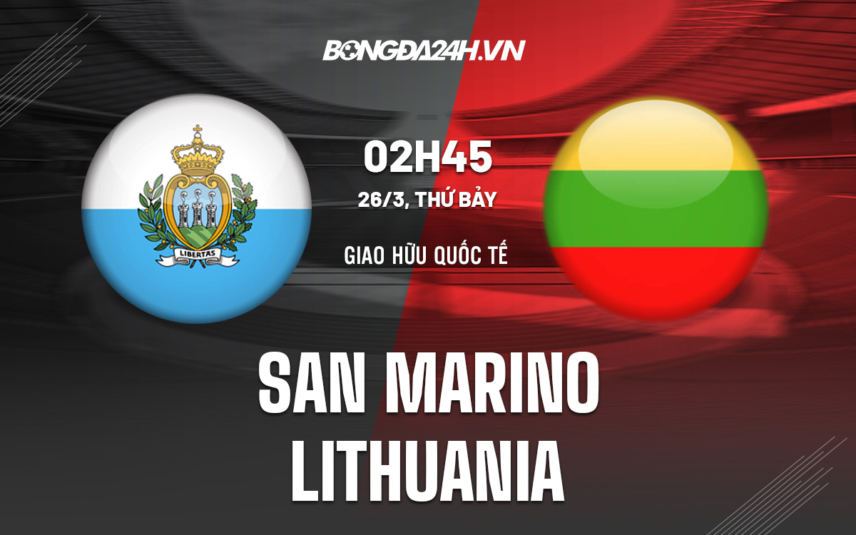San Marino vs Lithuania