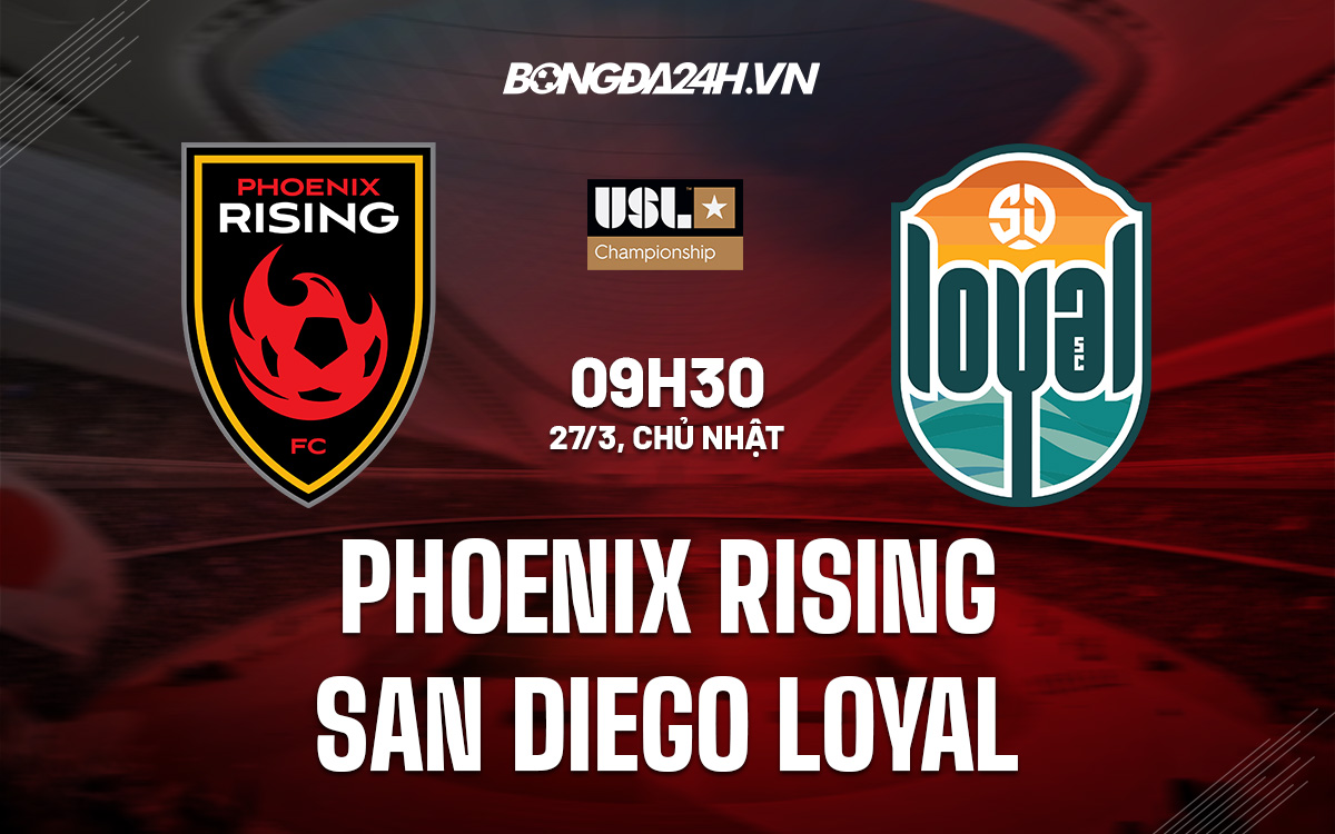 Phoenix Rising vs San Diego Loyal
