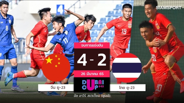 U23 Thái Lan thua đậm Trung Quốc, hẹn gặp Việt Nam ở vòng 2 hình ảnh U23 Thái Lan thua đậm Trung Quốc, hẹn gặp Việt Nam ở vòng 2 hình ảnh