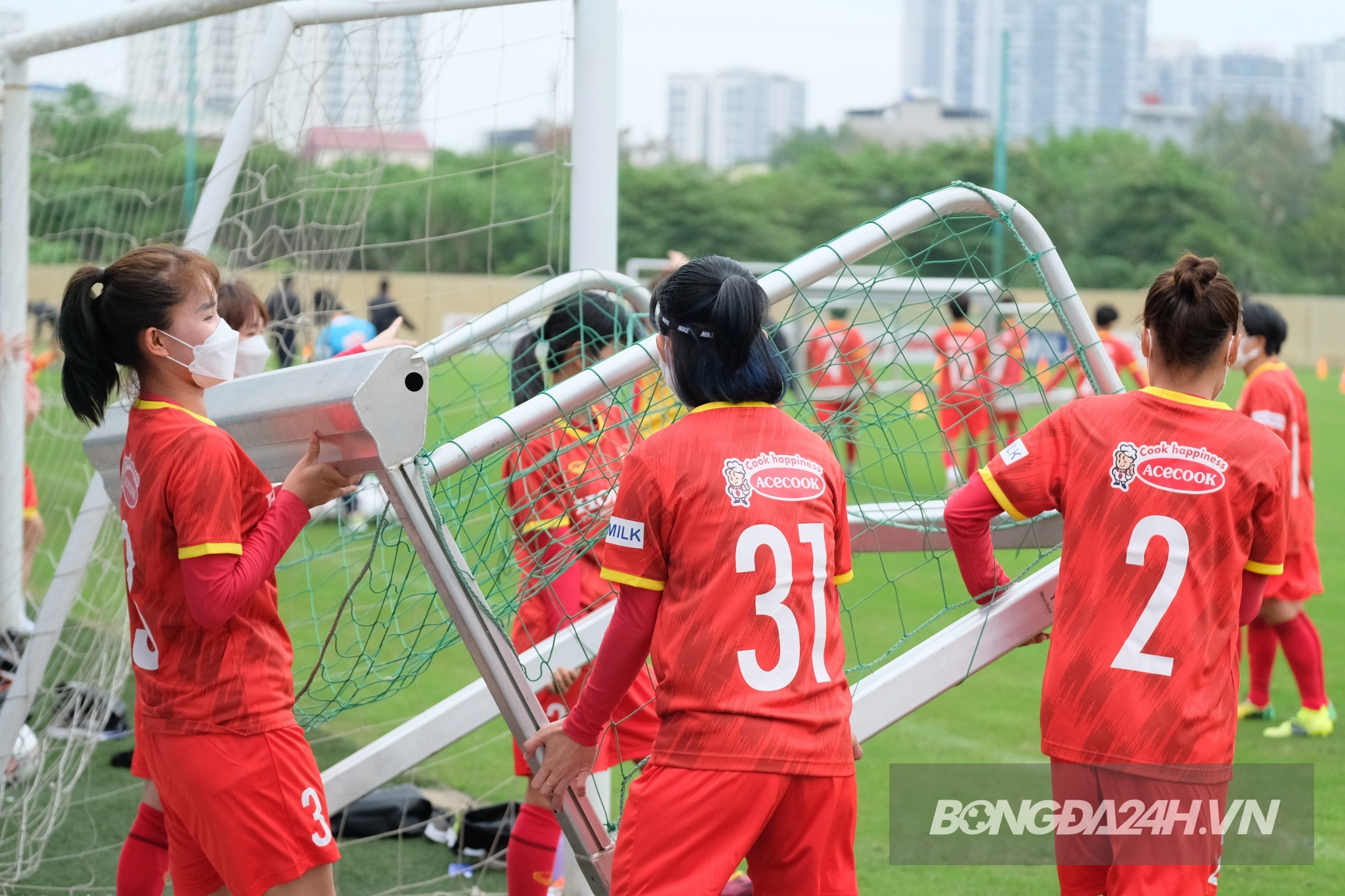 ĐT nữ Việt Nam tập trung 27/3