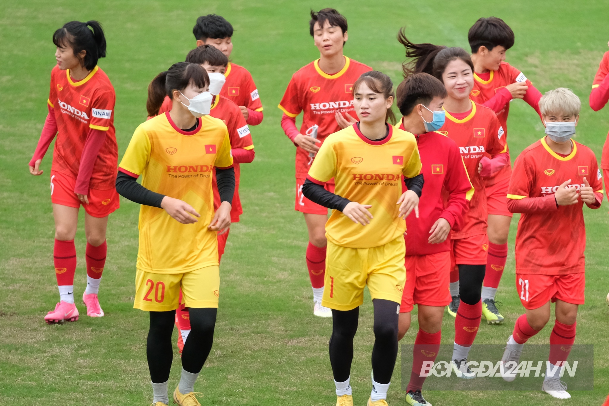 ĐT nữ Việt Nam tập trung 27/3