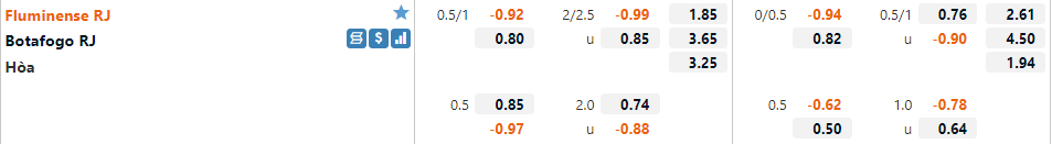 Fluminense vs Botafogo