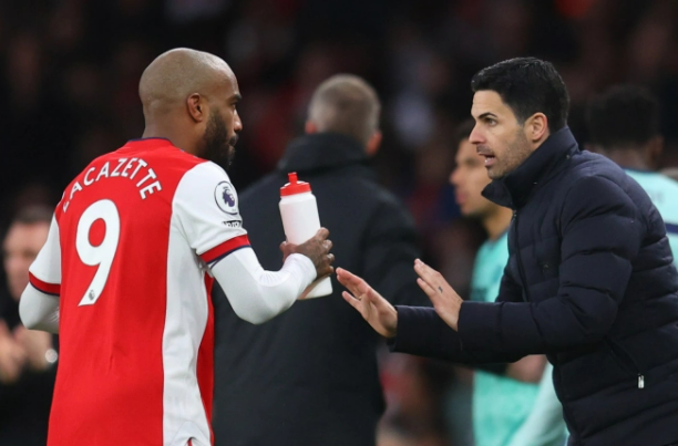 Alexandre Lacazette khen ngợi Mikel Arteta