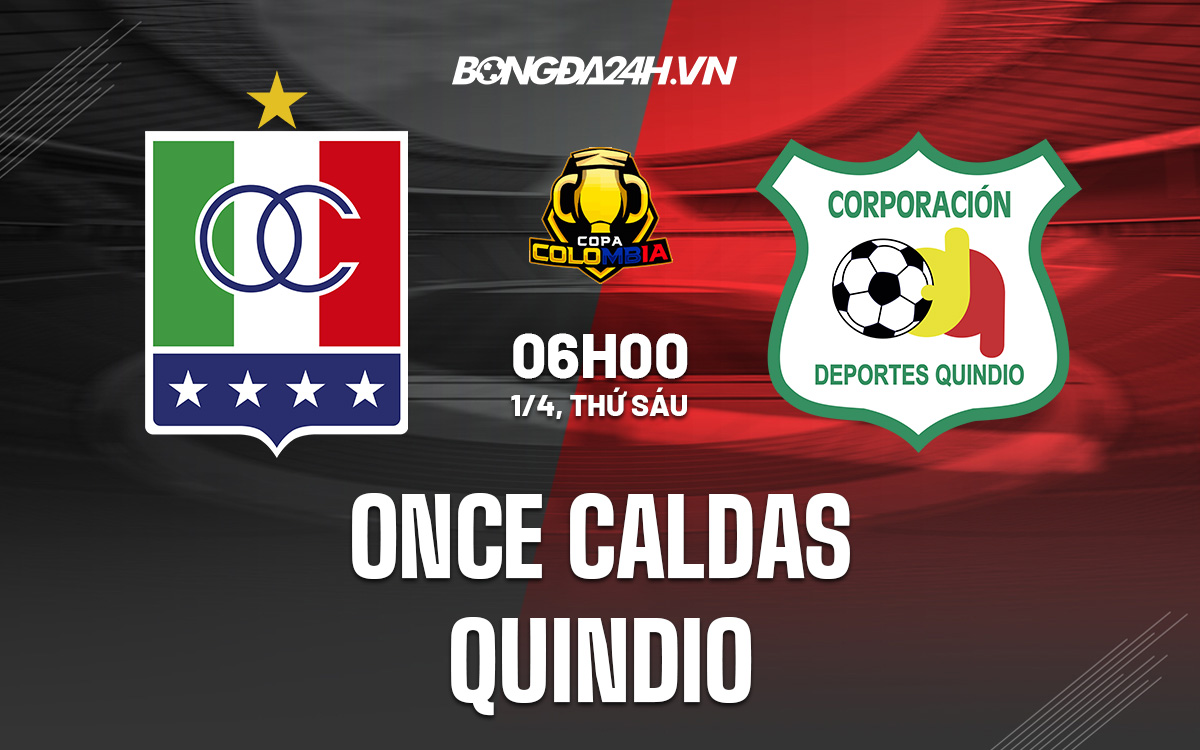 Once Caldas vs Quindio