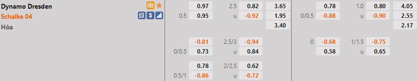Dynamo Dresden vs Schalke