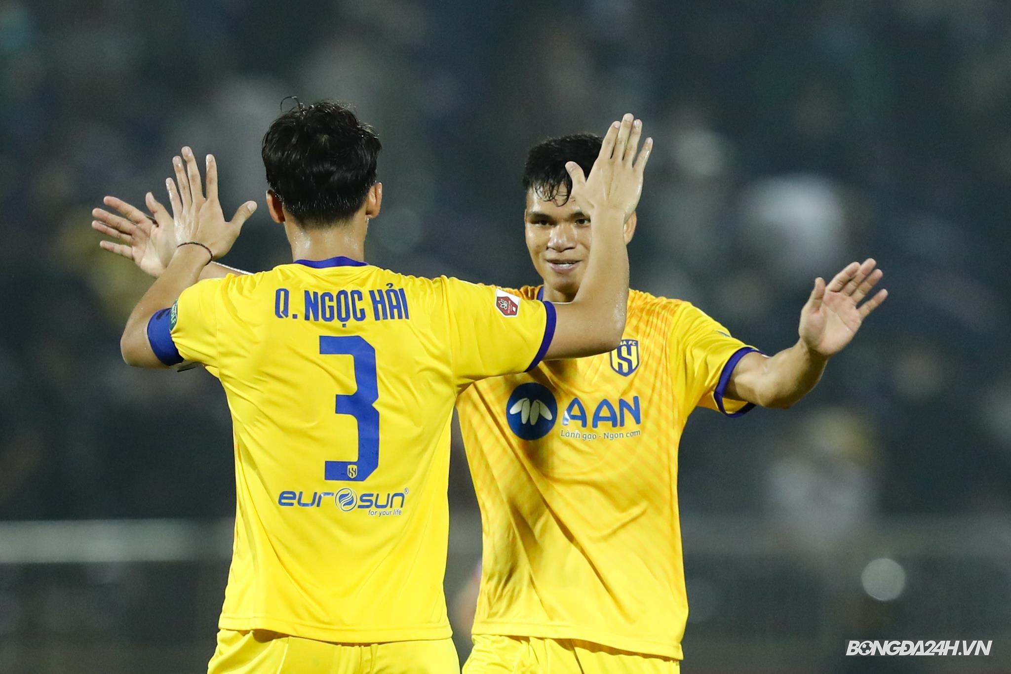 Xuân Mạnh SLNA vs HAGL