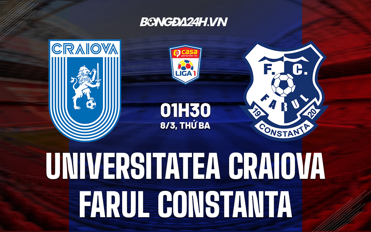 Universitatea Craiova vs Farul Constanta