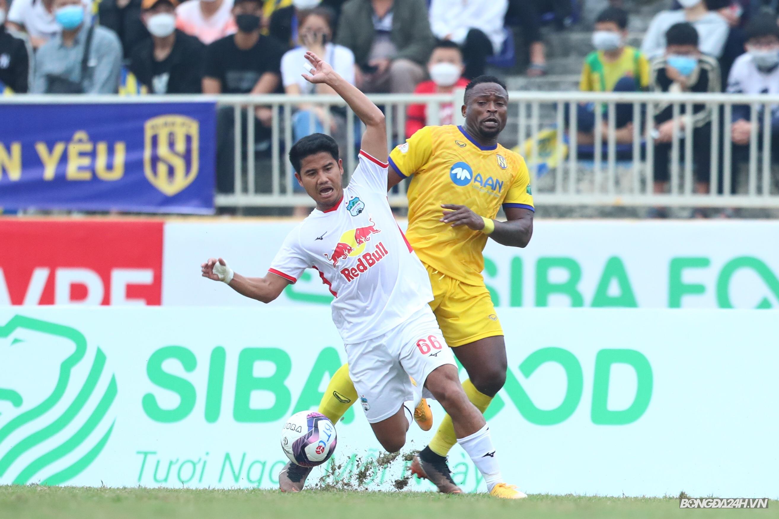 SLNA vs HAGL SLNA vs HAGL