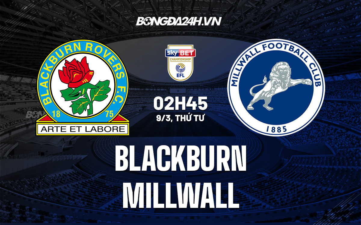 Blackburn vs Millwall