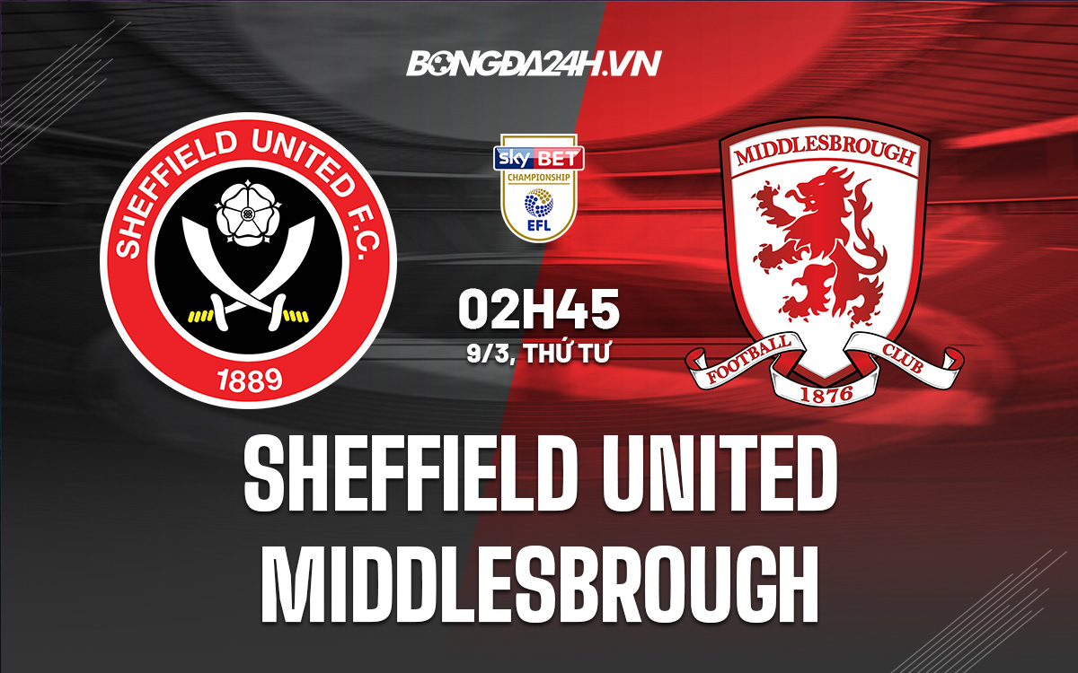Sheffield United vs Middlesbrough