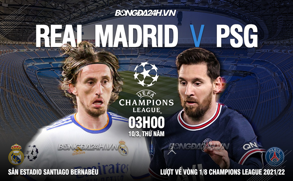 Real Madrid vs PSG Champions League Real Madrid vs PSG Champions League