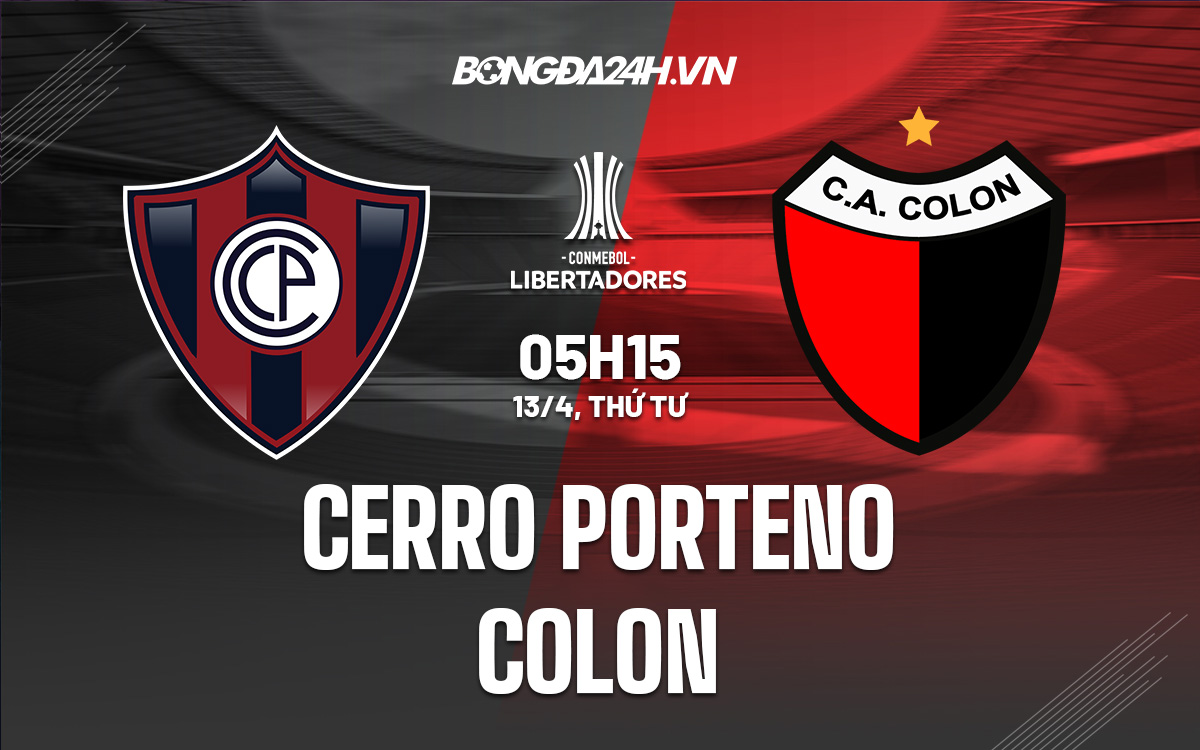Cerro Porteno vs Colon