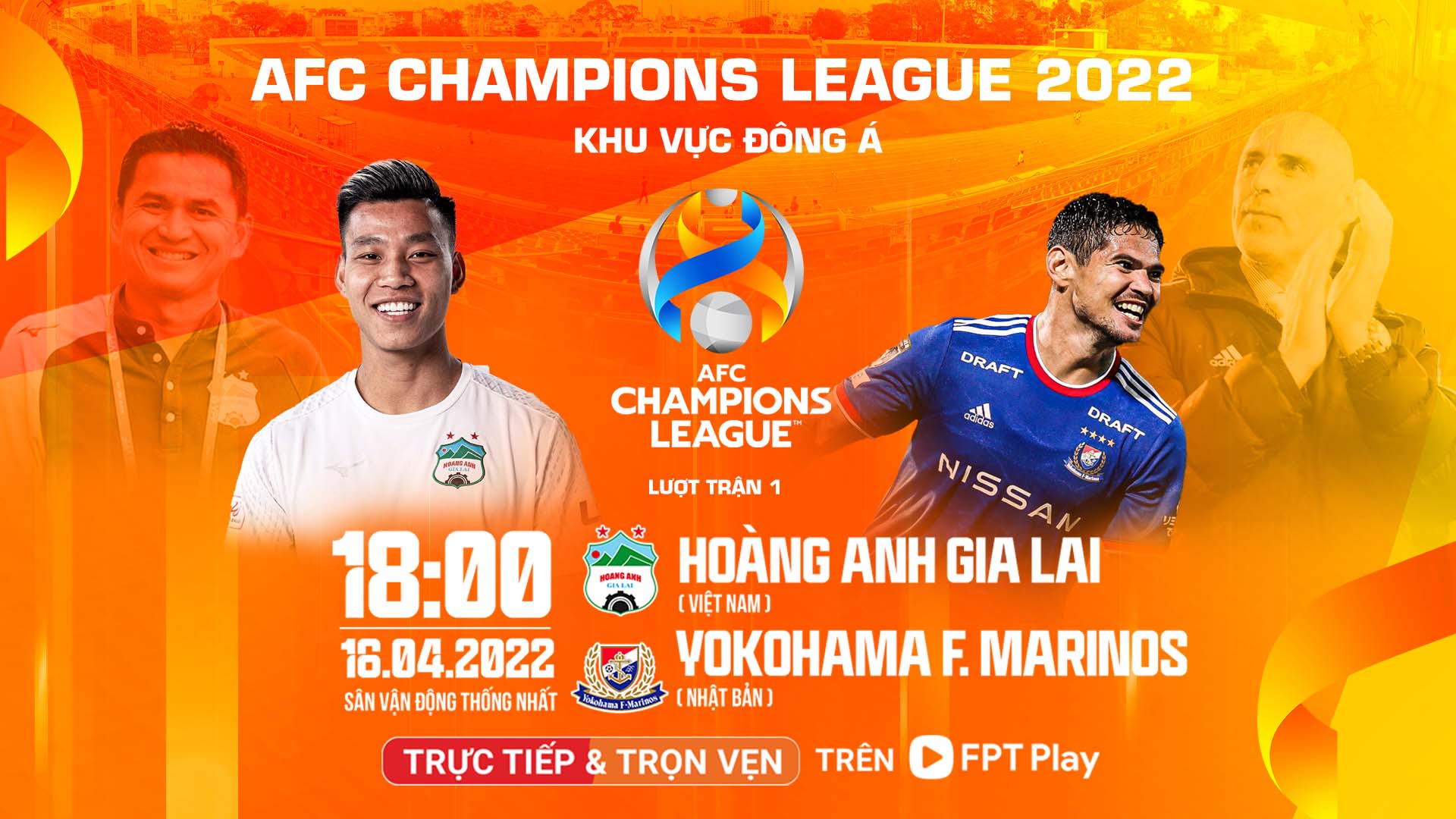 Lịch thi đấu HAGL vs Yokohama F.Marinos