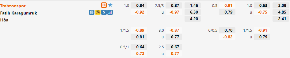 Trabzonspor vs Fatih Karagumruk