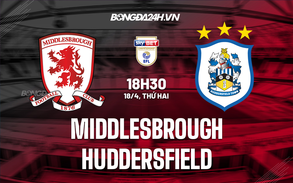 Middlesbrough vs Huddersfield