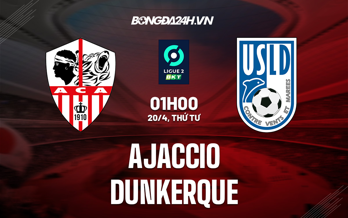 Ajaccio vs Dunkerque