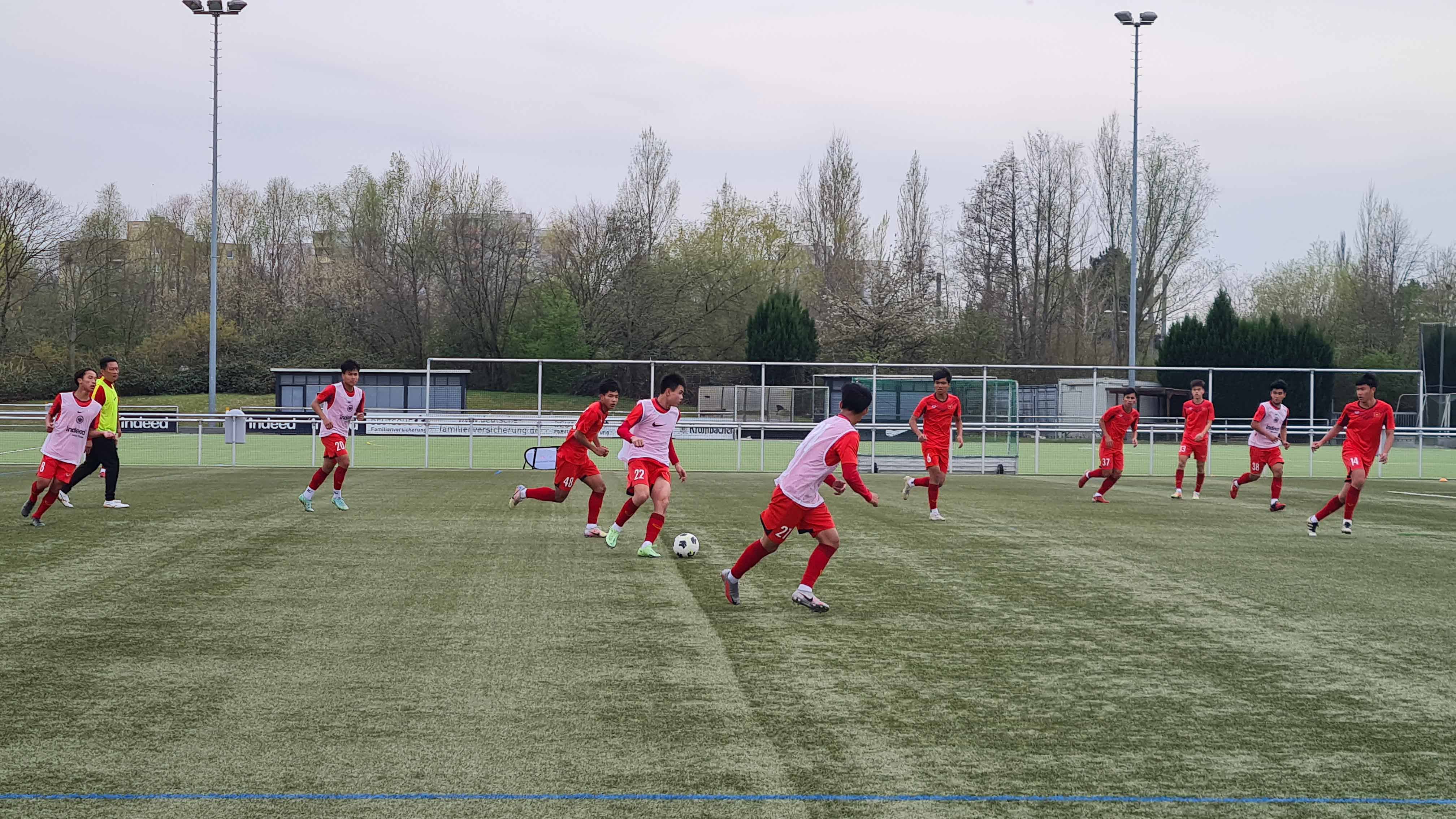 ĐT U17 Việt Nam tập huấn tại Đức