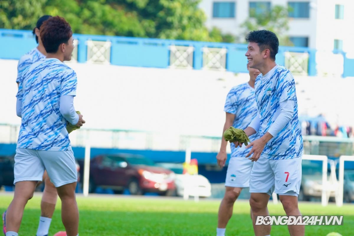 Hồng Duy luyện tập chiều 21/4