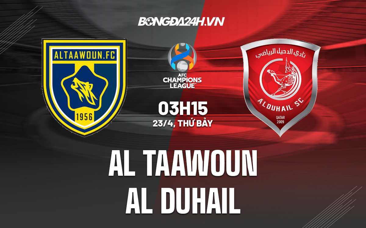 Al Taawoun vs Al Duhail