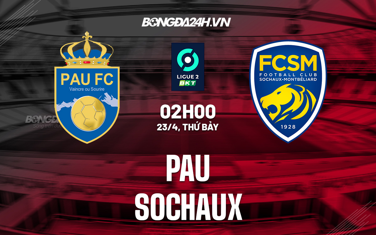 Pau vs Sochaux