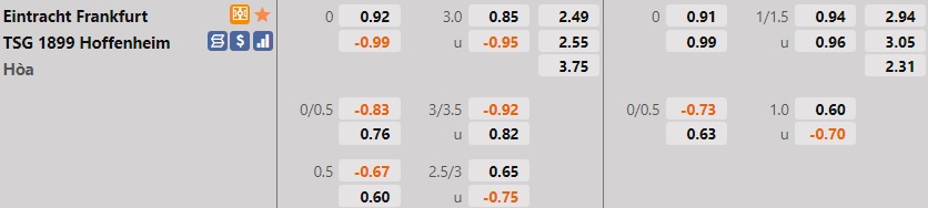 Nhận định bóng đá Frankfurt vs Hoffenheim 20h30 ngày 234 (VĐQG Đức 202122) hình ảnh gốc 2