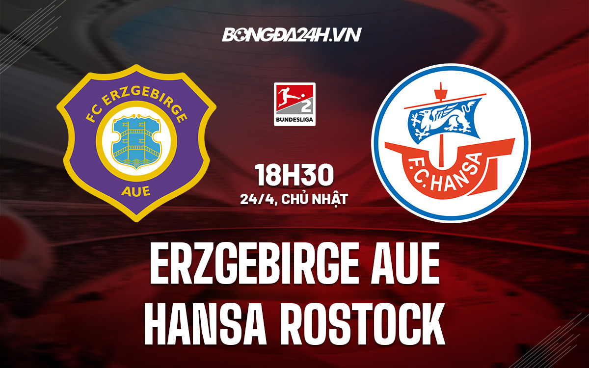 Erzgebirge Aue vs Hansa Rostock
