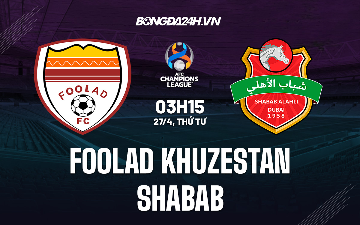 Foolad Khuzestan vs Shabab