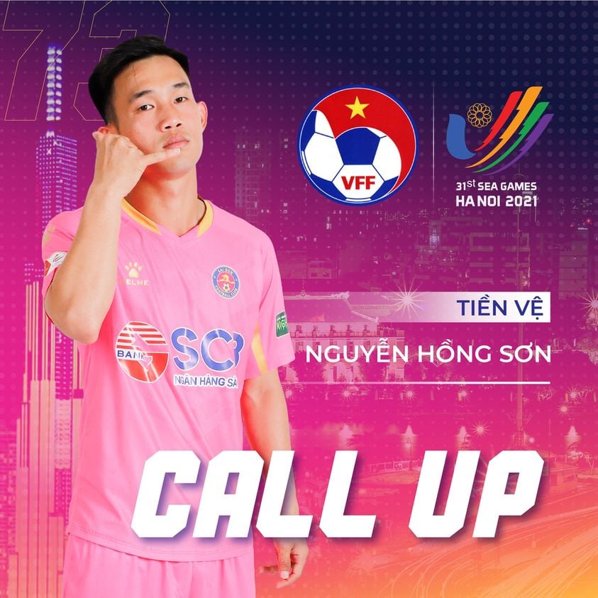 Nguyễn Hồng Sơn lên tuyển U23 Việt Nam