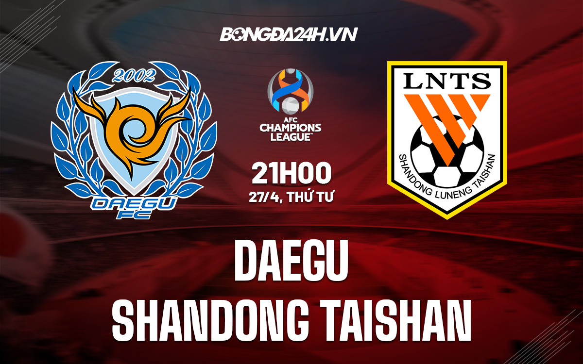 Daegu vs Shandong Taishan