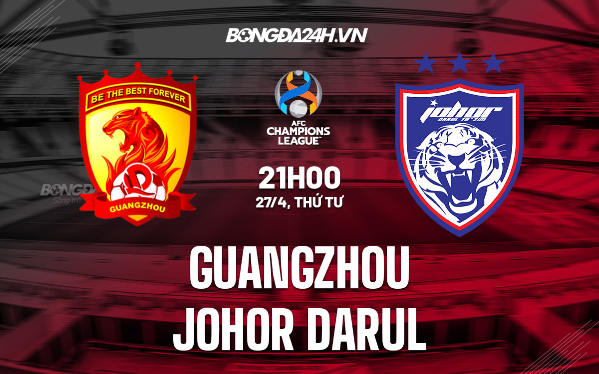 Guangzhou vs Johor Darul